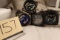 Lot of 4 various engine oil pressure gauge’s