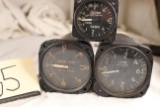 Lot of 3 various vertical speed indicator’s
