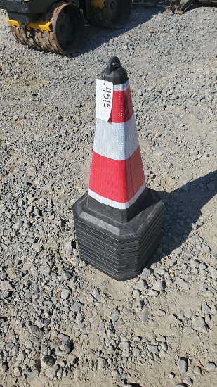 10 Safety Cones