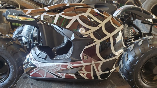 Spider Black Helmet