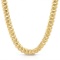14 K SOLID GOLD 9MM CUBAN LINK CHAIN 24 INCH NECKLACE