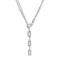 18K WHITE GOLD 1.30CT DIAMOND NECKLACE