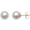 FRESHWATER 14KT YG Round AAA Quality 9MM Stud Earring