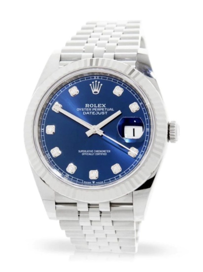ROLEX  36 OYSTER PERPETUAL BLUE DIAL