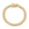 14K SOLID GOLD 11MM CUBAN LINK BRACELET (8.5INCH)