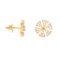 14K YELLOW GOLD 0.55CT DIAMOND EARRINGS