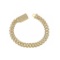 14K YELLOW GOLD 5.45CT DIAMOND CUBAN BRACELET