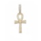 14K YELLOW GOLD 1.55CT DIAMOND PENDANT