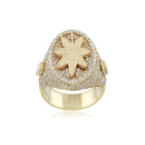 10K YELLOW GOLD 1.33CT DIAMOND RING