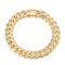 14K SOLID GOLD 10MM CUBAN LINK BRACELET (7INCH)