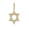 14K YELLOW GOLD 2.71CT DIAMOND STAR OF DAVID SIGN