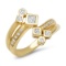 14K YELLOW GOLD 1.05CT DIAMOND RING