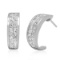 18K WHITE GOLD 2.05CT DIAMOND EARRINGS