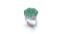 14K WHITE GOLD 3.00CT EMERALD 1.00CT DIAMOND RING