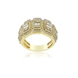 14K YELLOW GOLD 1.02CT DIAMOND RING