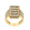 14K YELLOW GOLD 1.18CT DIAMOND RING