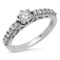 14K WHITE GOLD 1.05CT DIAMOND RING