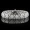 18K WHITE GOLD 18.34CT DIAMOND BRACELET