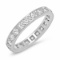 14K WHITE GOLD 2.00CT VS DIAMOND ETERNITY RING