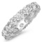 14K WHITE GOLD 4.25CT DIAMOND RING