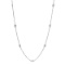 18K WHITE GOLD 1.25CT DIAMOND NECKLACE