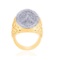 14K YELLOW GOLD 0.90CT DIAMOND RING