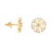 14K YELLOW GOLD 0.55CT DIAMOND EARRINGS