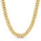 14K SOLID GOLD 10MM CUBAN LINK 24 INCH NECKLACE