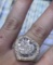 14K 3.00CT DIAMOND HEART SHAPE RING