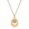 18K YELLOW GOLD 0.25CT VS DIAMOND PENDANT