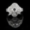 18K WHITE GOLD 1.44CT DIAMOND RING