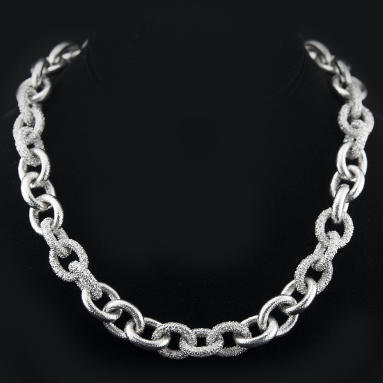 18K WHITE GOLD 24.27CT DIAMOND NECKLACE