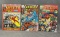 Vintage Marvel Comic Book Collection Lot Fantastic Four 89, 115, 117