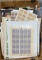 Antique vintage large stamp collection box lot