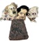 Vintage horror Hollywood Syfy Halloween mask collection
