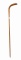 Antique vintage walking stick Cane with sterling silver