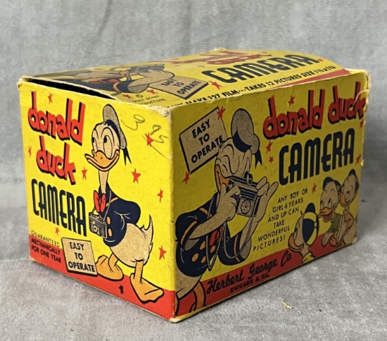 Vintage Walt Disney productions Donald Duck camera
