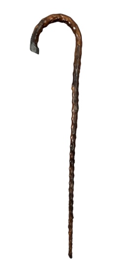Antique vintage walking stick Cane with Sterling Silver