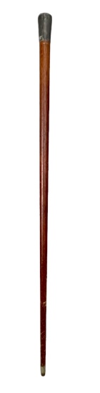 Antique vintage walking stick Cane with Sterling Silver