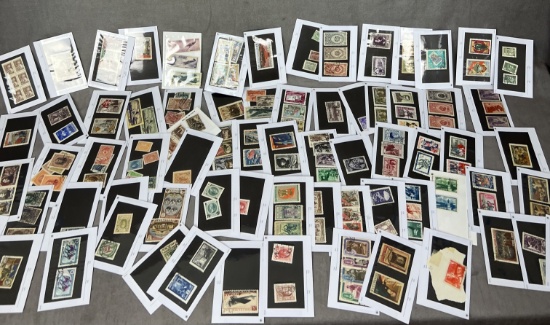 Russian Imperial Soviet stamp collection lot