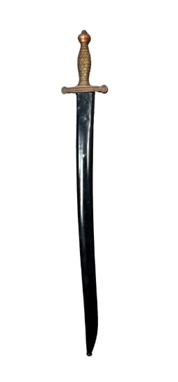 Antique vintage artillery sword