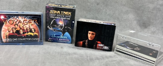 Star Trek trading card collection lot