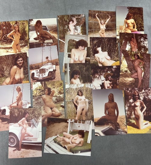 Vintage Pin Up Nude Female Model Photo Photograph Collection Lot