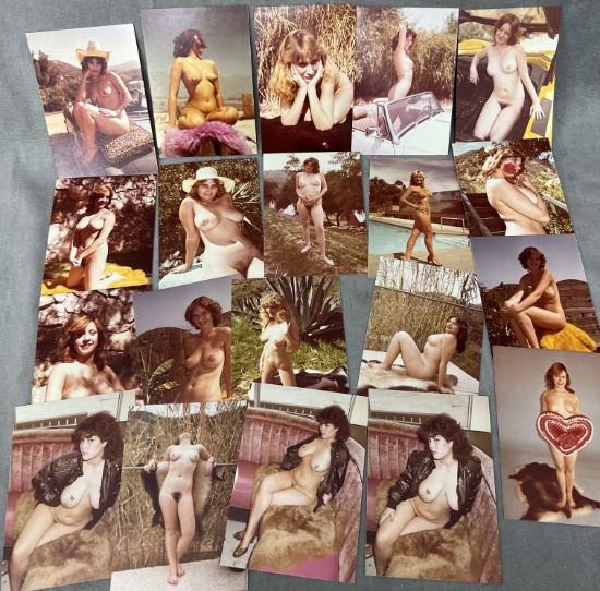 Vintage Pin Up Nude Female Model Photo Photograph Collection Lot