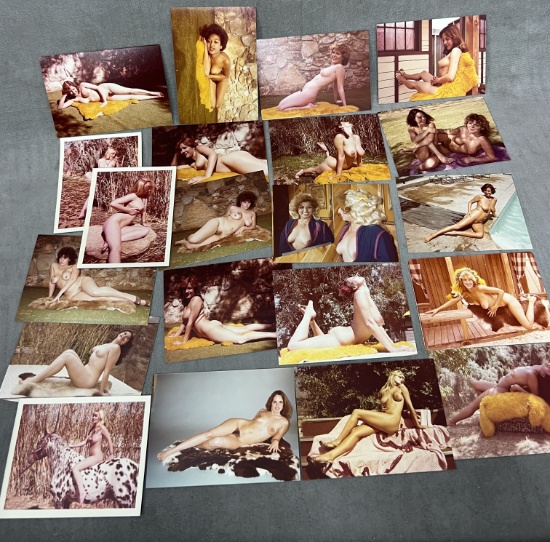 Vintage Pin Up Nude Female Model Photo Photograph Collection Lot