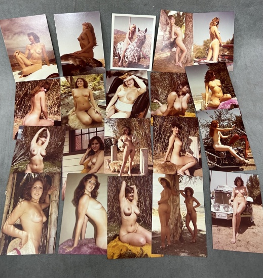 Vintage Pin Up Nude Female Model Photo Photograph Collection Lot