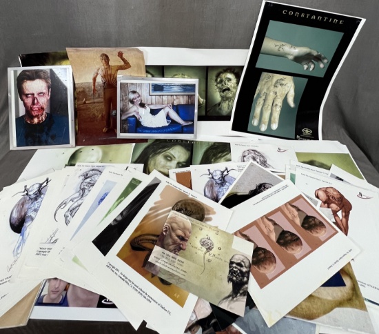 Buffy the Vampire Slayer & Constantine horror movie production behind the scenes materials