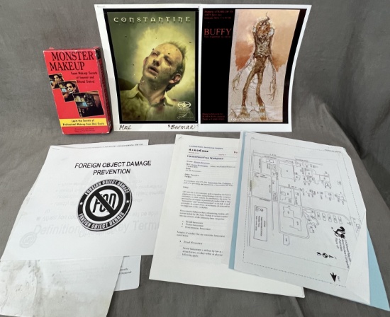 Horror movie monster make up video other related items