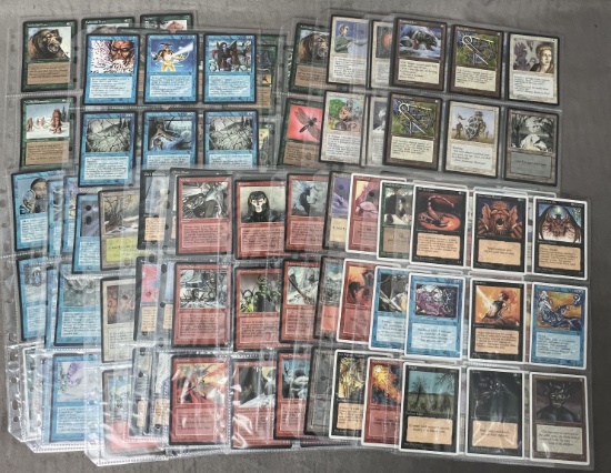 Magic the gathering trading card collection lot vintage 1995, 220 pieces