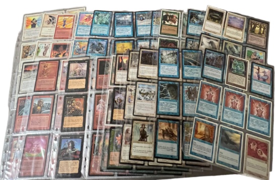 1995 vintage magic the gathering trading card collection lot more than 200 pieces
